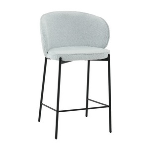 Изображение товара Стул полубарный Тисдейл букле светло-голубой арт.