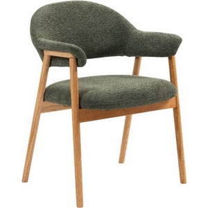 Изображение товара Стул обеденный Tavu с деревянными ножками зеленый арт.