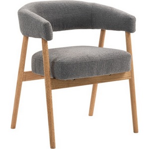 Изображение товара Стул обеденный Zubo с деревянными ножками темно-серый арт.