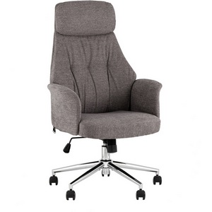 Изображение товара Кресло офисное TopChairs Neoma темно-серый ткань