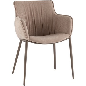 Изображение товара Стул Твигги велюр бежевый, каркас бежево-серый