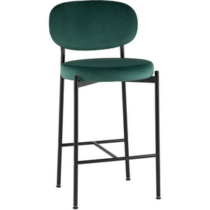 Изображение товара Стул полубарный Бриф VD велюр зеленый