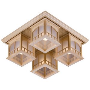 Изображение товара Потолочный светильник Velante 513 513-717-04 форма куба