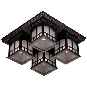 Изображение товара Потолочный светильник Velante 513 513-727-04 форма куба