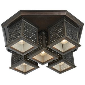 Изображение товара Потолочный светильник Velante 594 594-727-05 форма куба