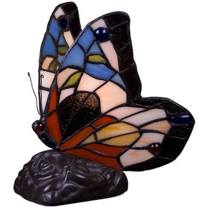 Изображение товара Настольная лампа с бабочками Velante 804 804-804-01