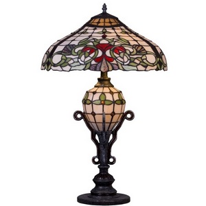 Изображение товара Настольная лампа Velante 844 844-804-03 с цветами