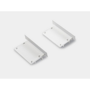 Изображение товара Заглушки белые для профиля LE.6332-W (комплект, 2 шт.) SWG LE6332-W-ECS