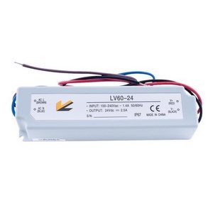 Изображение товара Блок питания 220V IP67 SWG LV-60-24