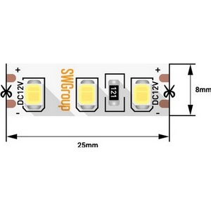 Изображение товара Светодиодная лента 12V 2835 SWG SWG2120 SWG2120-12-12-NW-M