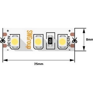 Изображение товара Светодиодная лента 12V SWG SWG3120-12-9.6-R
