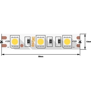 Изображение товара Светодиодная лента 12V 5050 SWG SWG560 SWG560-12-14.4-G-M