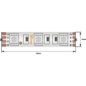 Изображение товара Светодиодная лента влагозащищенная IP68 12V SWG SWG560-12-14.4-RGB-68