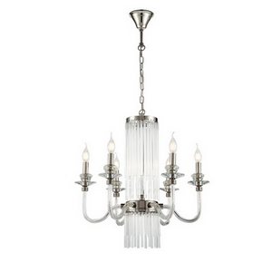 Изображение товара Подвесная люстра Simple Story 1038 1038-6PL в виде свечи