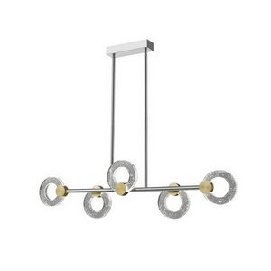 Изображение товара Потолочная люстра светодиодная 2000 лм хрустальная Simple Story 1082 1082-LED20PL кольцо