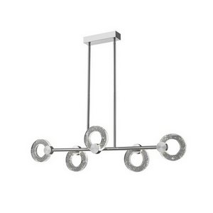 Изображение товара Потолочная люстра светодиодная 2000 лм хрустальная Simple Story 1083 1083-LED20PL кольцо