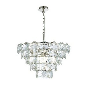 Изображение товара Подвесная каскадная люстра хрустальная Simple Story 1098 1098-9PL