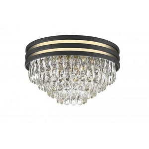 Изображение товара Потолочная люстра каскадная хрустальная Simple Story 5521 5521-5CL