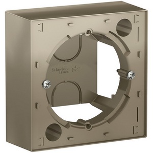 Изображение товара Коробка наружного монтажа (шампань) Systeme Electric AtlasDesign ATN000500