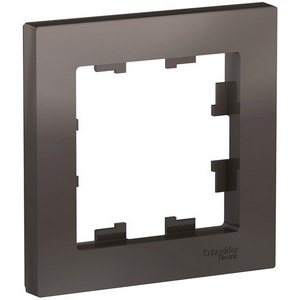 Изображение товара Рамка на 1 пост (мокко) Systeme Electric AtlasDesign ATN000601