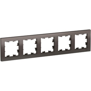 Изображение товара Рамка на 5 постов (мокко) Systeme Electric AtlasDesign ATN000605
