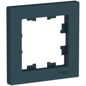 Изображение товара Рамка на 1 пост (изумрудный) Systeme Electric AtlasDesign ATN000801