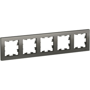 Изображение товара Рамка на 5 постов (сталь) Systeme Electric AtlasDesign ATN000905