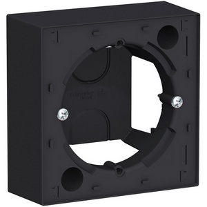 Изображение товара Коробка наружного монтажа (карбон) Systeme Electric AtlasDesign ATN001000