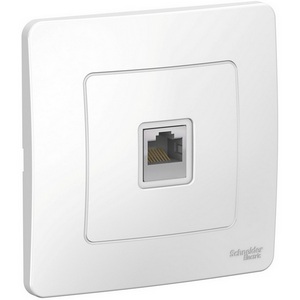 Изображение товара Розетка встраиваемая Ethernet RJ-45 (белый) Systeme Electric Blanca BLNIS045001