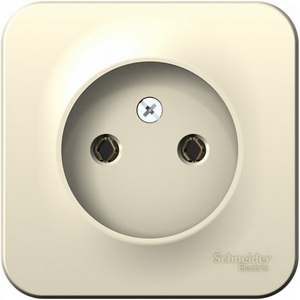 Изображение товара Розетка накладная без заземления (молочный) Systeme Electric Blanca BLNRA000102