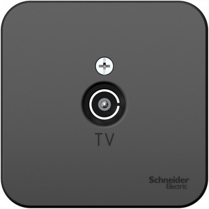 Изображение товара ТВ-розетка накладная оконечная (антрацит) Systeme Electric Blanca BLNTA000016