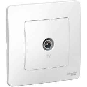 Изображение товара ТВ-розетка встраиваемая оконечная (белый) Systeme Electric Blanca BLNTS000011