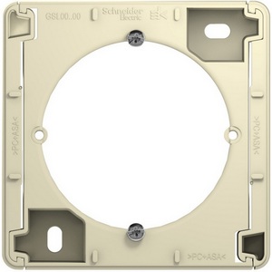 Изображение товара Коробка наружного монтажа (бежевый) Systeme Electric Glossa GSL000200