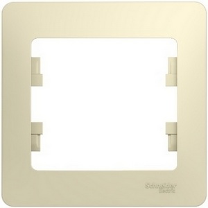 Изображение товара Рамка на 1 пост (бежевый) Systeme Electric GSL000201