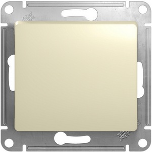 Изображение товара Выключатель встраиваемый одноклавишный (бежевый) Systeme Electric GSL000215