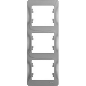Изображение товара Рамка на 3 поста (алюминий) Systeme Electric GSL000307