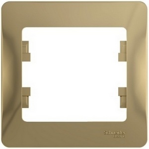 Изображение товара Рамка на 1 пост (титан) Systeme Electric GSL000401