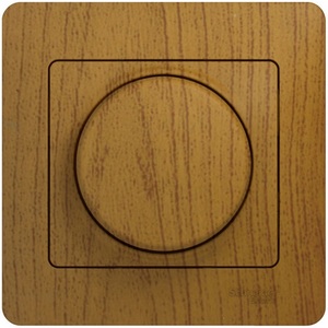 Изображение товара Диммер встраиваемый (дуб) Systeme Electric Glossa GSL000534