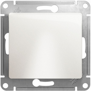 Изображение товара Вывод кабеля встраиваемый (перламутровый) Systeme Electric Glossa GSL000699