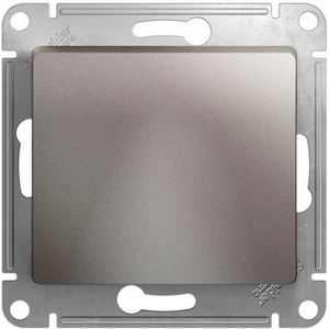 Изображение товара Вывод кабеля встраиваемый (платина) Systeme Electric Glossa GSL001299