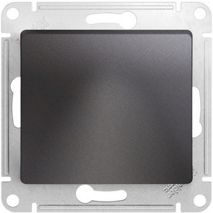 Изображение товара Вывод кабеля встраиваемый (графит) Systeme Electric Glossa GSL001399