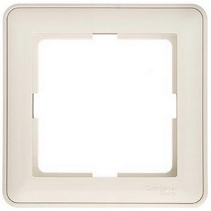 Изображение товара Рамка на 1 пост (слоновая кость) Systeme Electric W59 KD-1-28