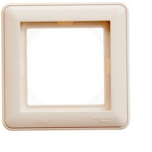 Изображение товара Рамка на 1 пост (слоновая кость) IP44 Systeme Electric W59 KD-1B-28