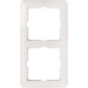 Изображение товара Рамка на 2 поста (белый) Systeme Electric W59 KD-2-18