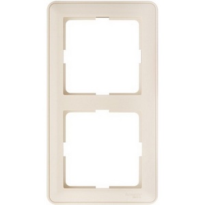 Изображение товара Рамка на 2 поста (слоновая кость) Systeme Electric W59 KD-2-28