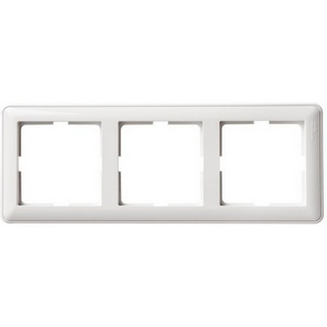 Изображение товара Рамка на 3 поста (белый) Systeme Electric W59 KD-3-18