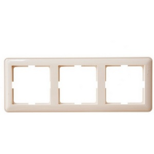 Изображение товара Рамка на 3 поста (слоновая кость) Systeme Electric W59 KD-3-28