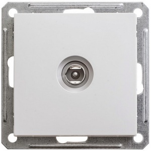 Изображение товара ТВ-розетка встраиваемая оконечная (белый) Systeme Electric W59 RTS-151-1-86