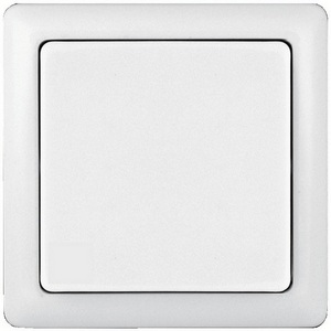 Изображение товара Выключатель накладной одноклавишный (белый) Systeme Electric VA16-131-B