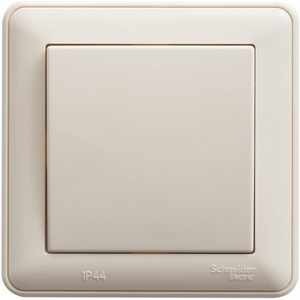 Изображение товара Выключатель встраиваемый одноклавишный (слоновая кость) Systeme Electric W59 VS610-156-28
